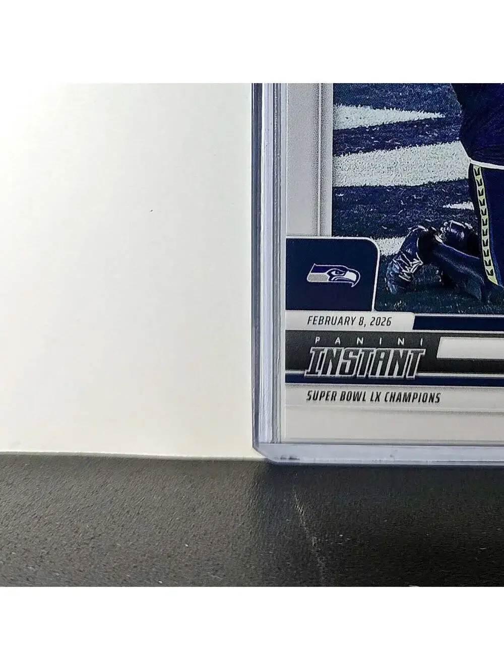 Uchenna Nwosu 2026 Panini NFL Super Bowl LIX Champions #34 Card Seattle Seahawks